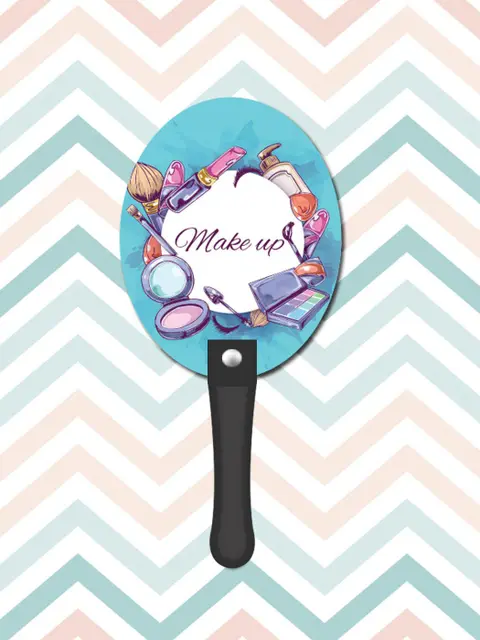 Oval Hand Fan