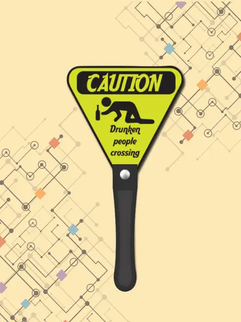 Triangle Hand Fan