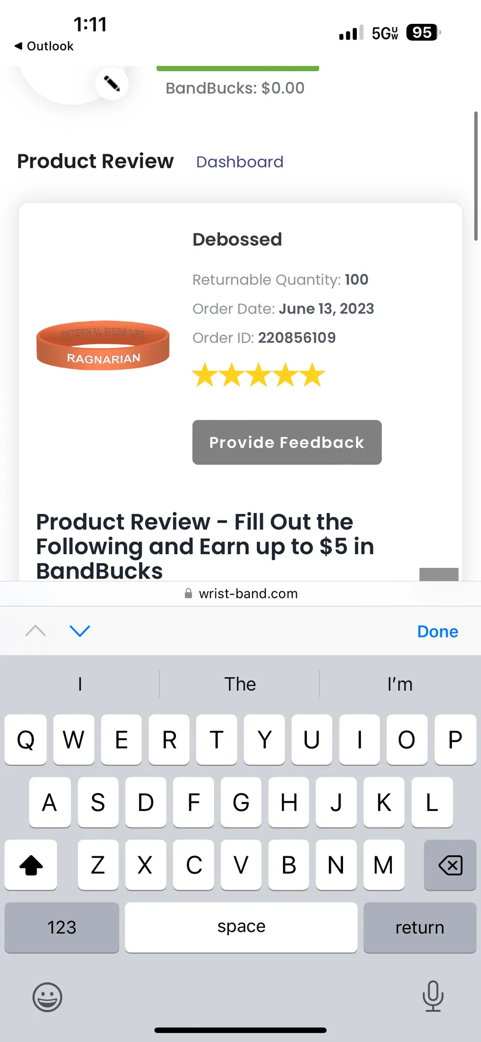 Review photo from Customer