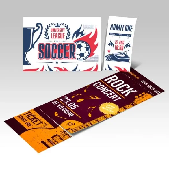 Custom Standard Event Tickets