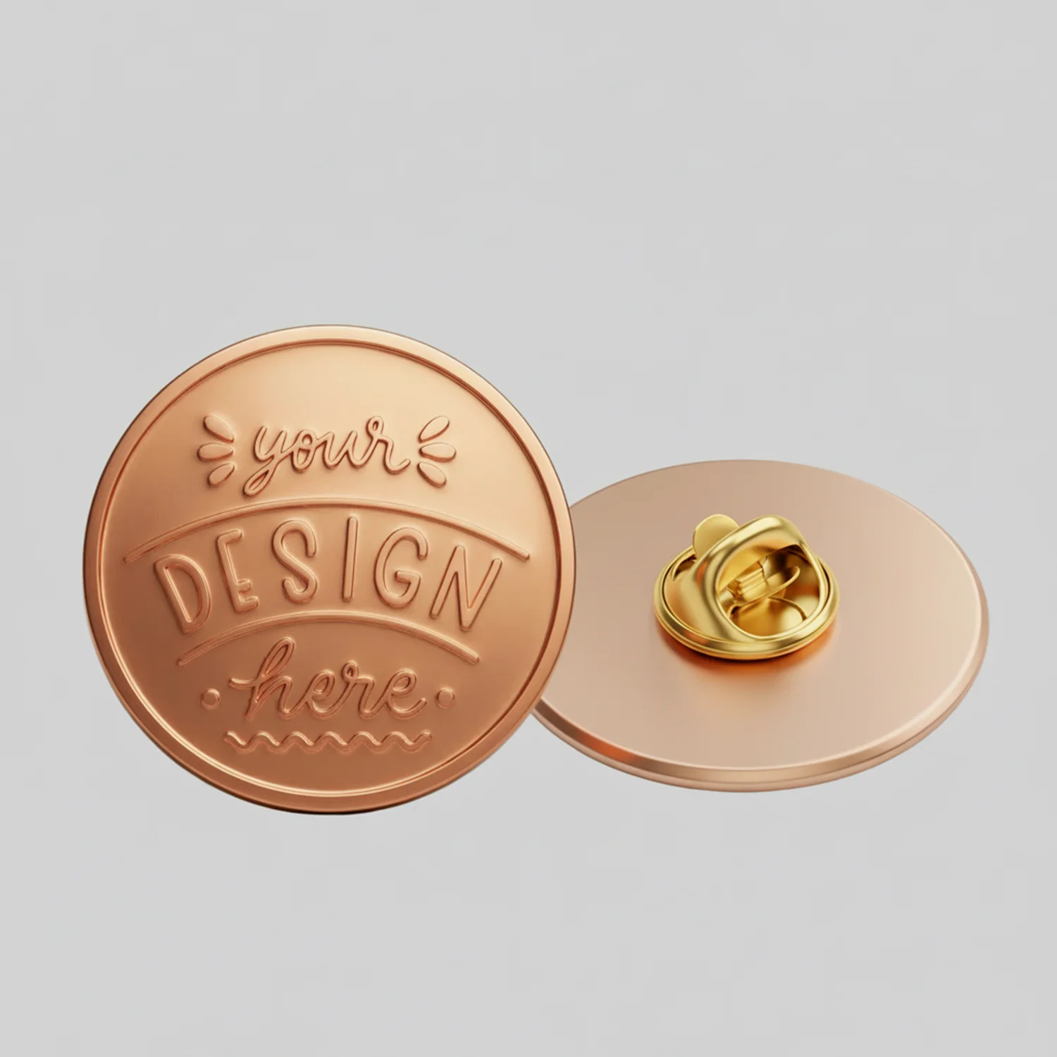 Copper Polished Pins