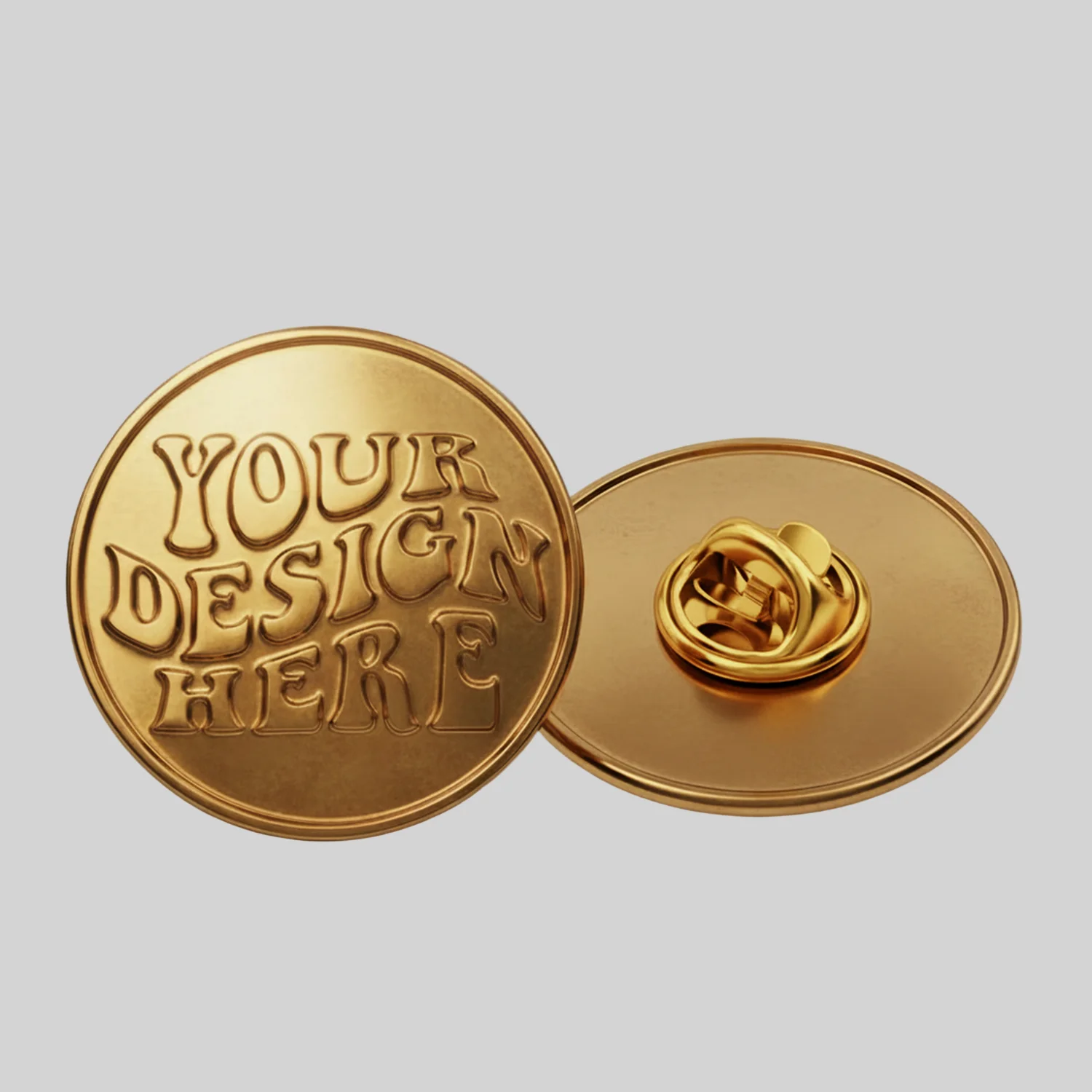Brass Polished Pins