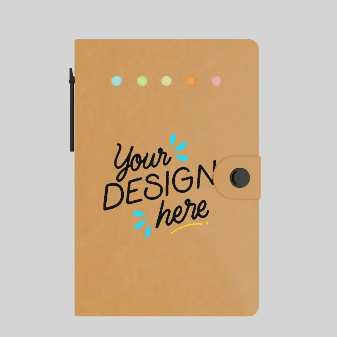 Small Snap Notebook with Desk Essentials
