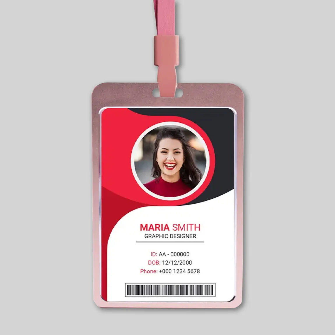 Blank Aluminium Badge Holders