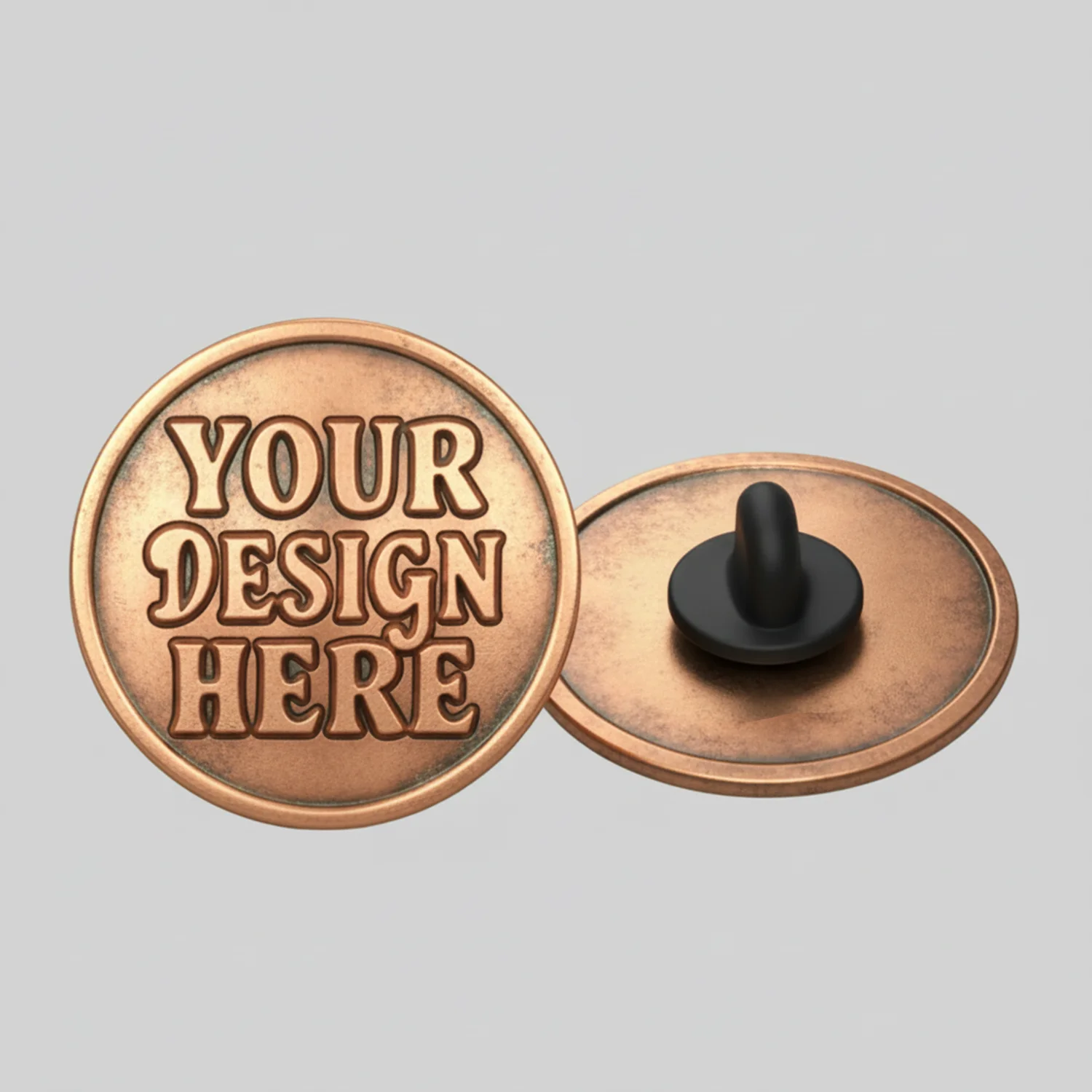 Antique Polished Pins