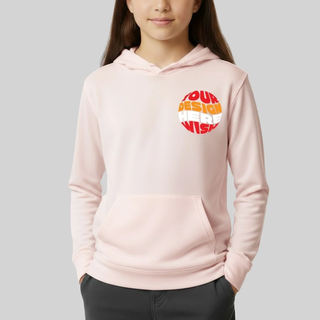 Hanes Youth 7.8 oz. EcoSmart 50/50 Pullover Hooded Sweatshirt