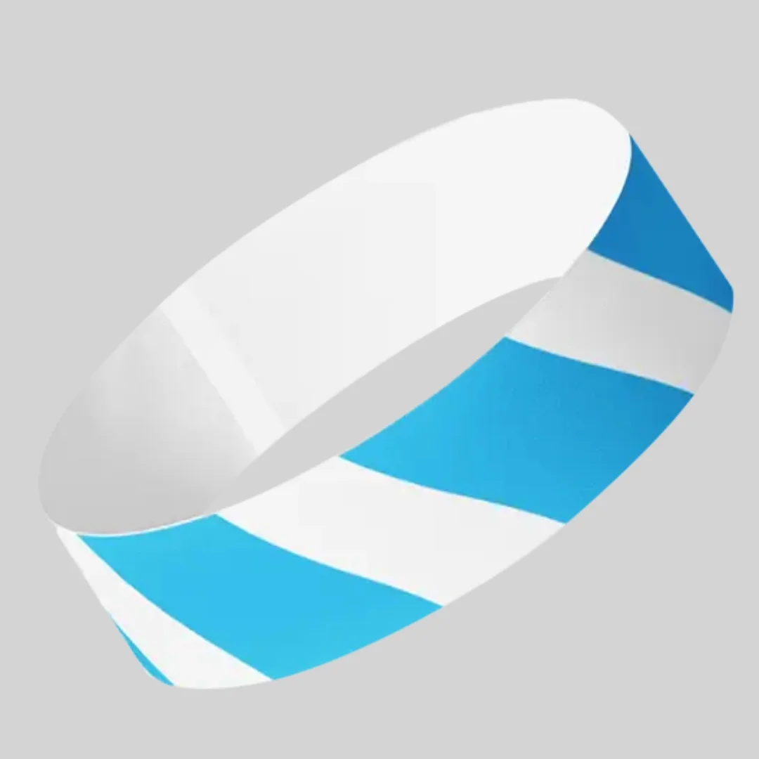 Stripes Tyvek® Wristbands