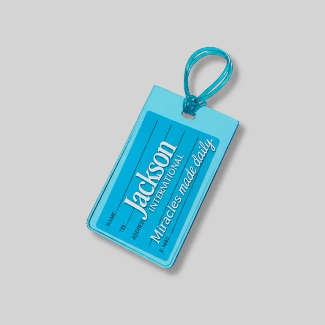 Colorful Translucent Luggage Tag