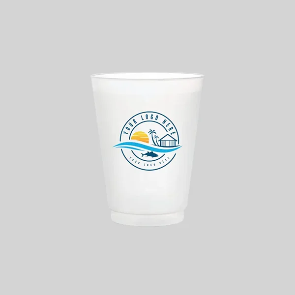 12 oz Frosted Plastic Cup