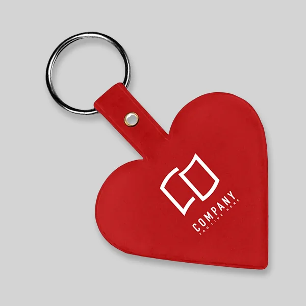 Heart Flexible Keychains