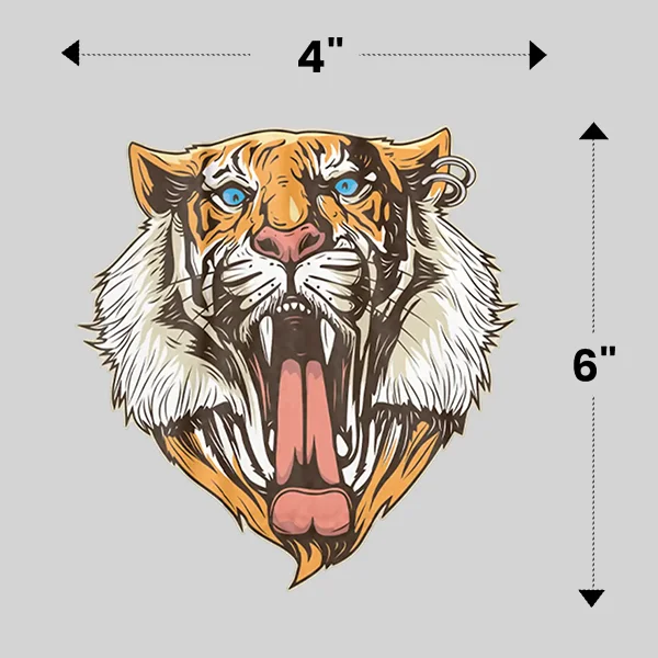 4" x 6" Temporary Tattoos