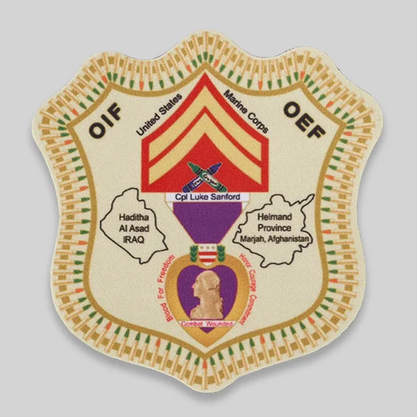 Custom Full Colored Printed Patches