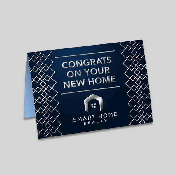 Custom 16PT C2S Raised Foil Greeting Cards