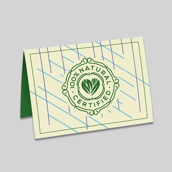 Custom 14PT Natural Greeting Cards