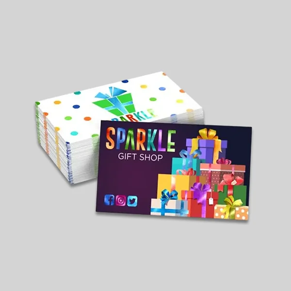 Custom Akuafoil Business Cards