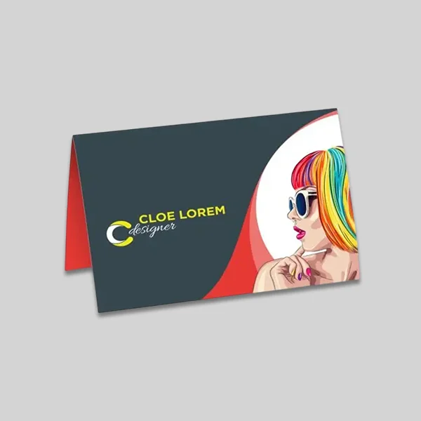Custom Fold-over Business Cards
