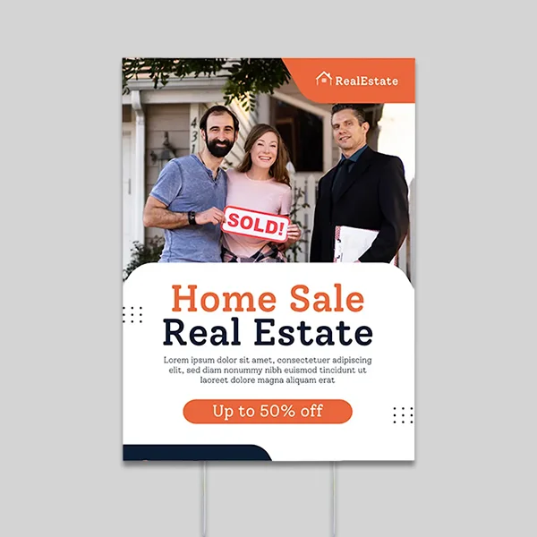 Custom Real Estate Yard Signs