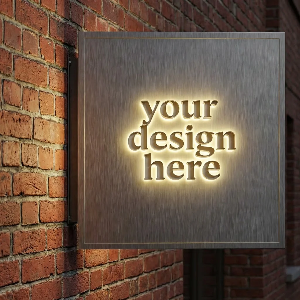 Laser Cutout Back Lit Light Boxes