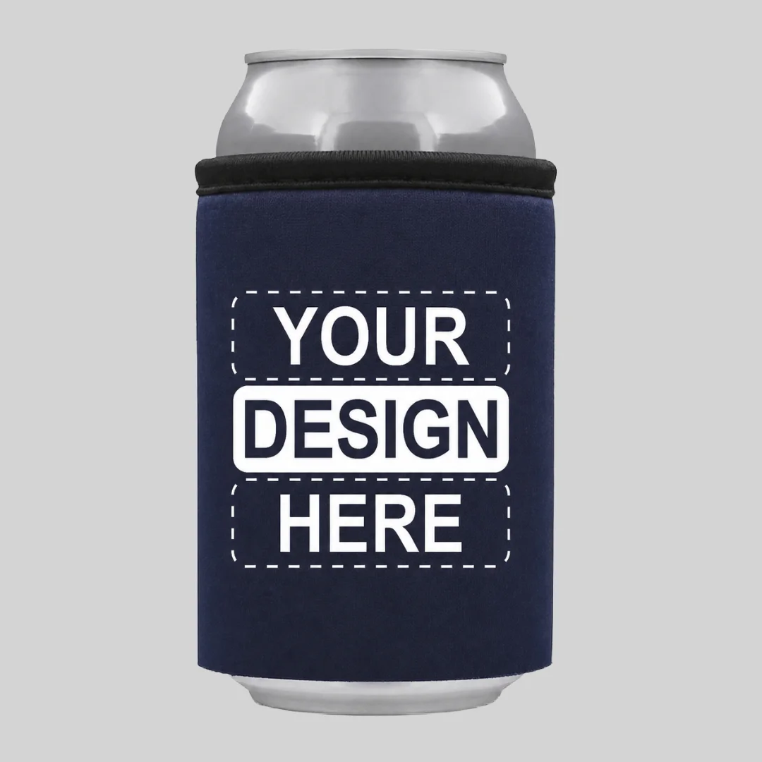 Black Border Can Coolers