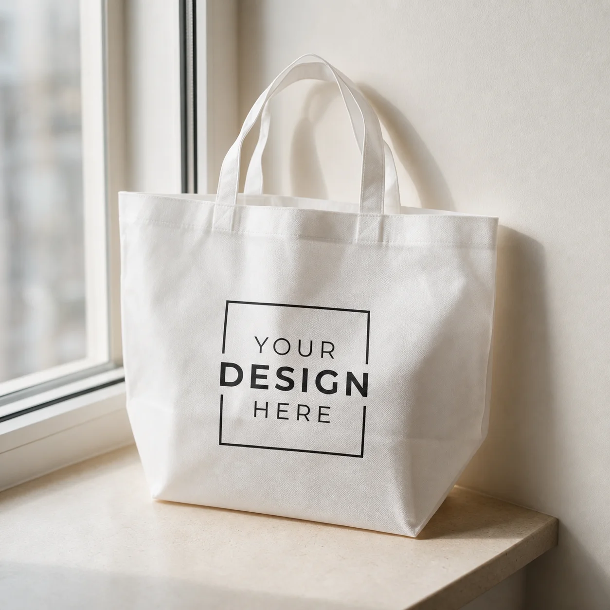 Large Budget Shopper Tote Bags