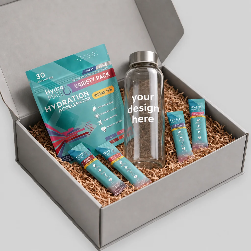 Sugar-Free Electrolyte & Glass Bottle Bundle