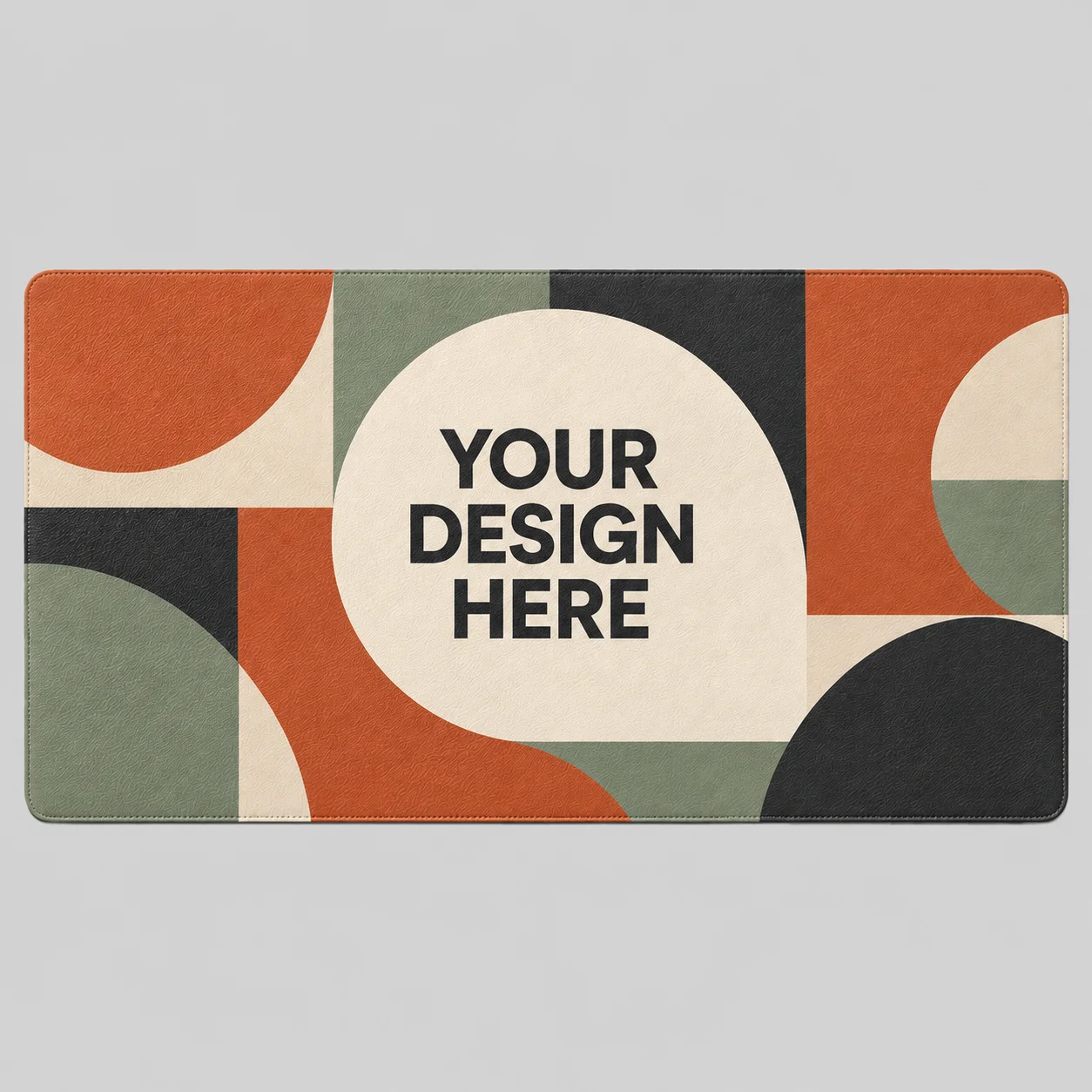 Luxury Vegan Leather Desk Mat