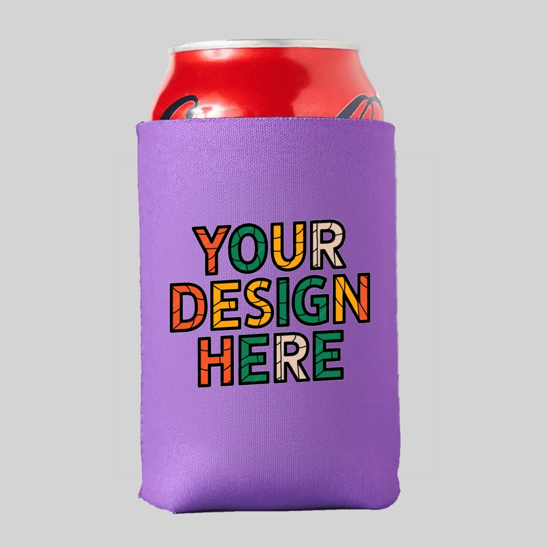 Heat Transfer Decal Can Coolers