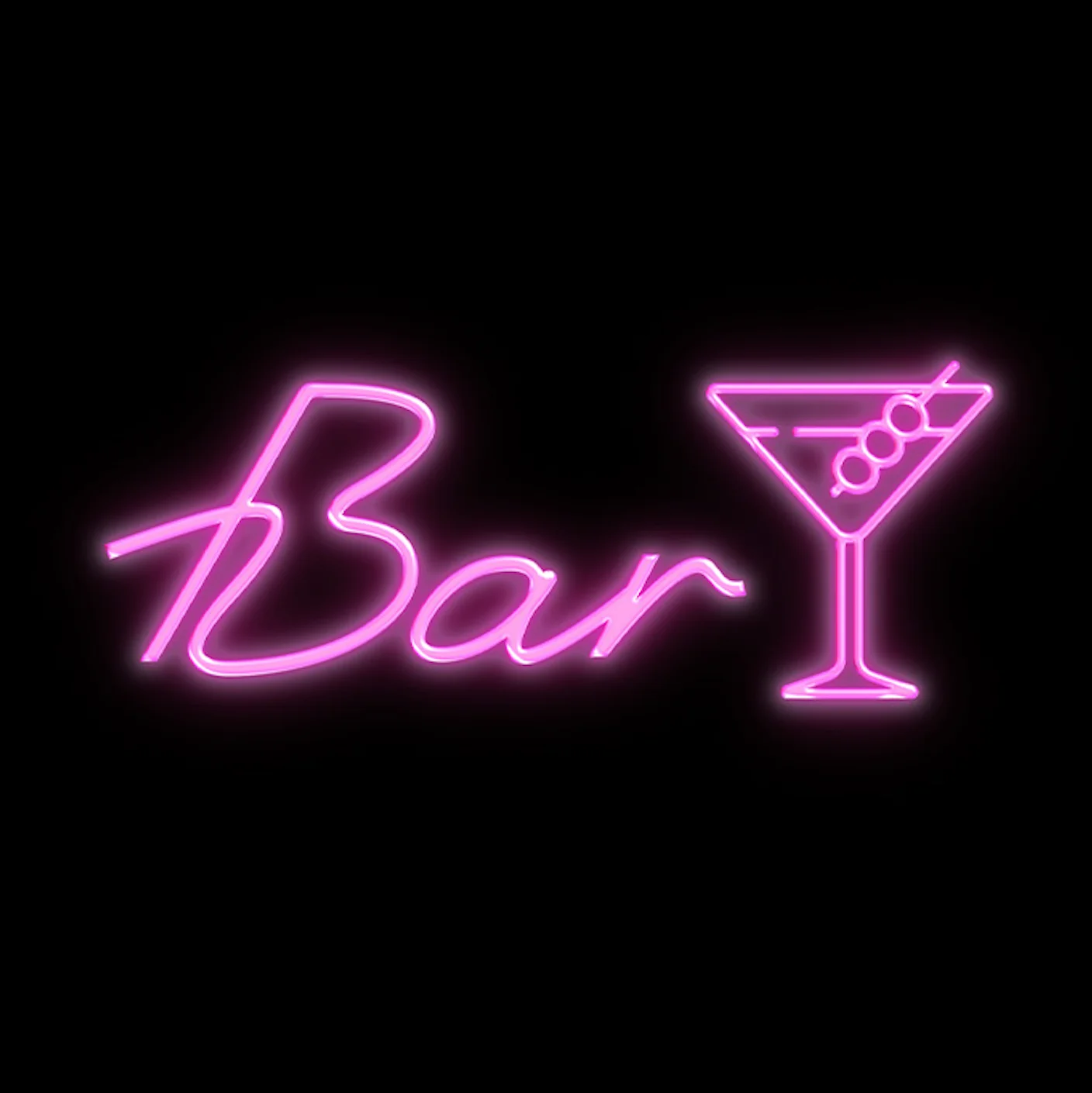 Bar Martini Neon Signs