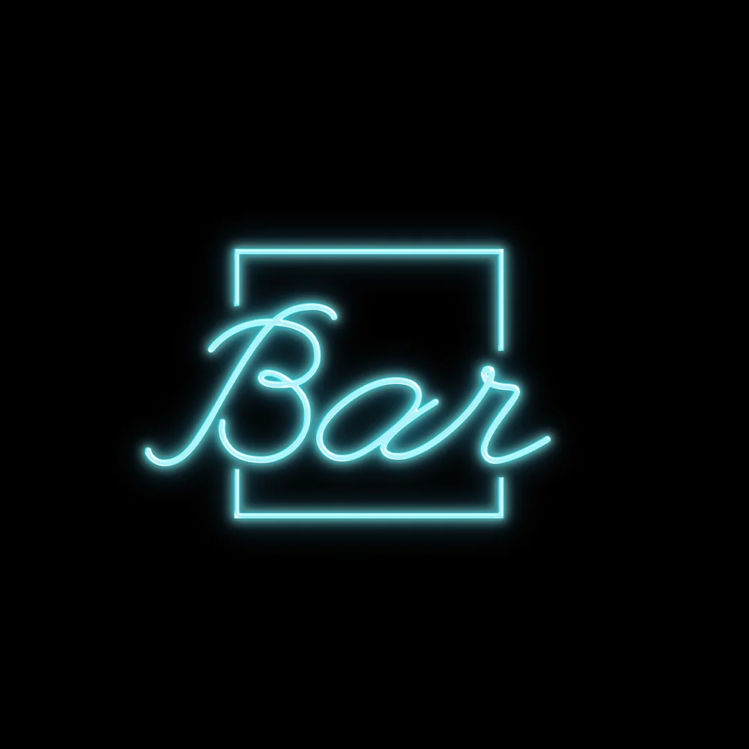 Bar Square Neon Signs