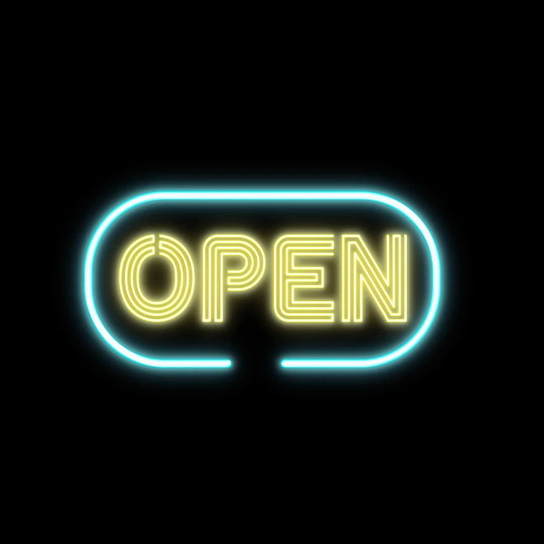 Open Neon Signs
