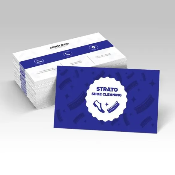 Custom Suede Business Cards