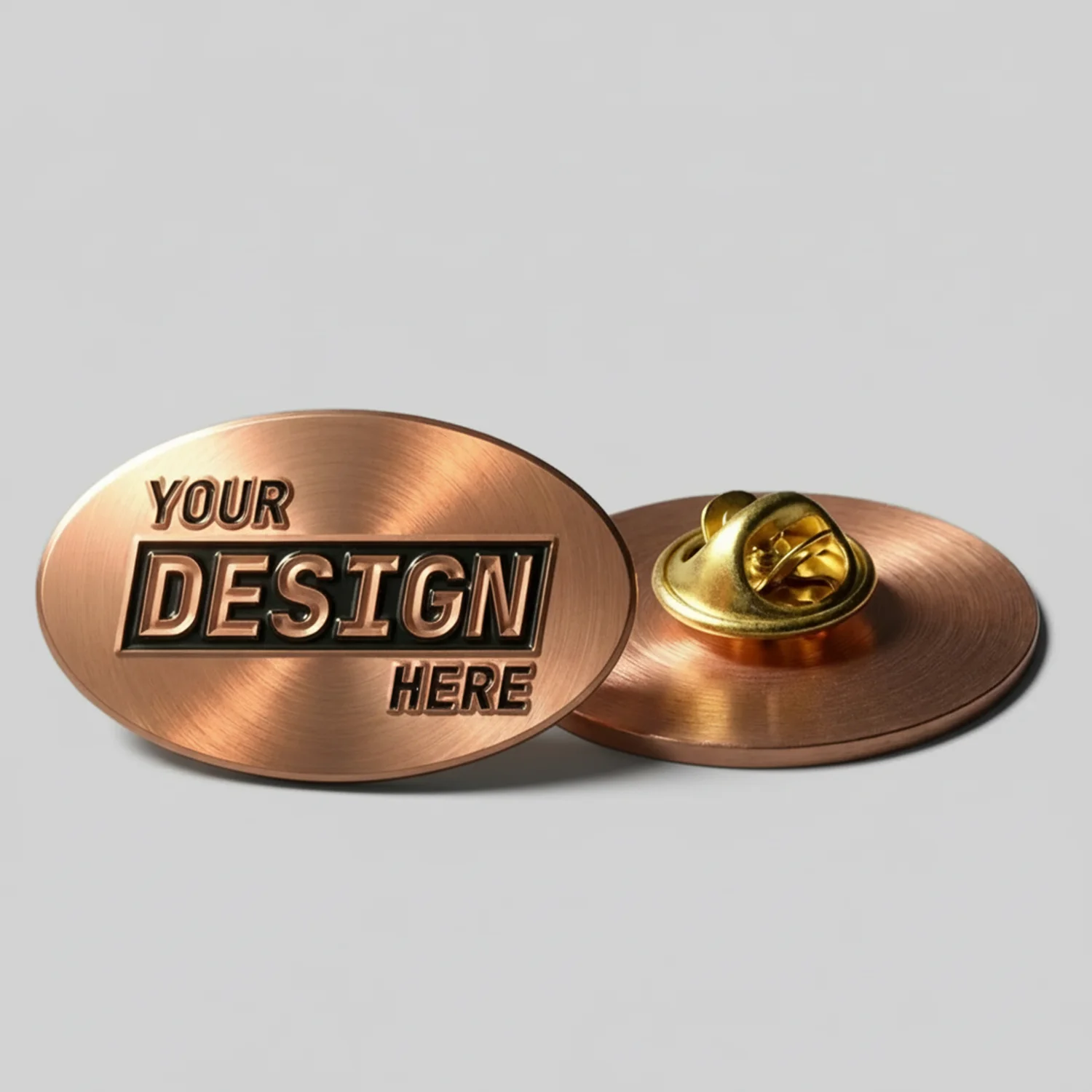 Oval Lapel Pins