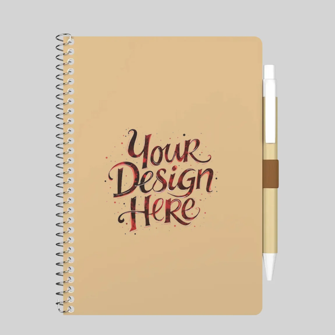 Spiral Notebook with Pen