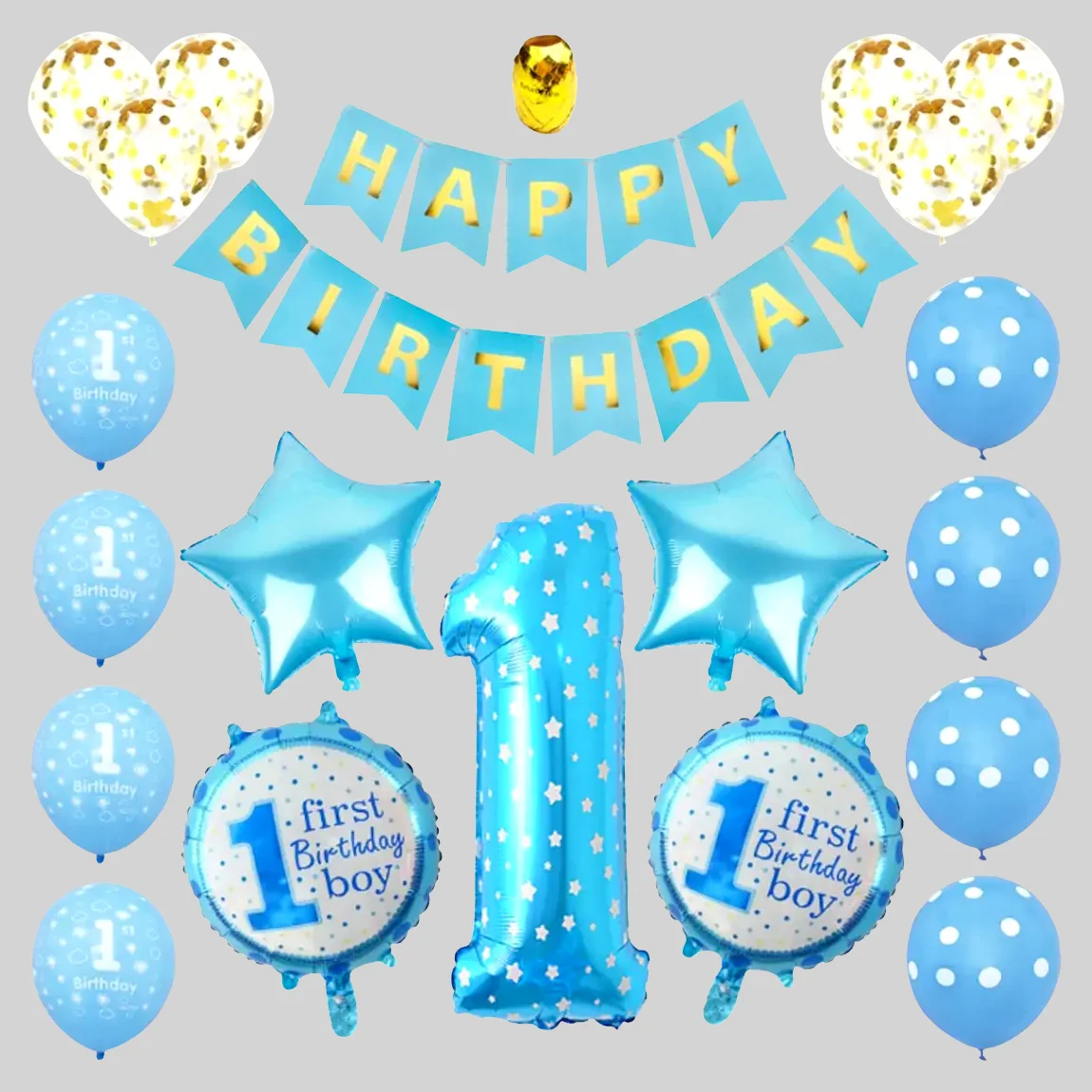1st Birthday Kit (Boy)