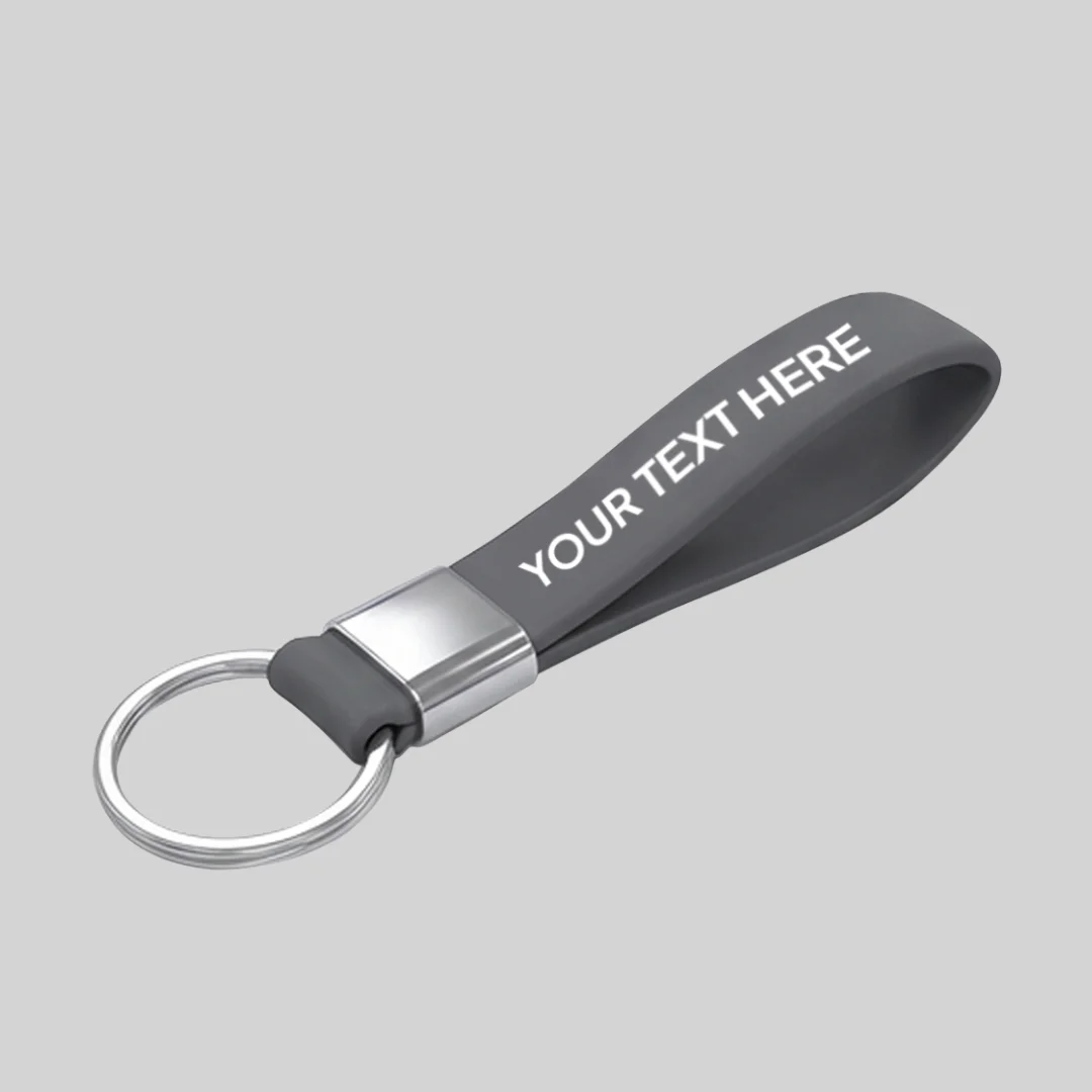 Custom Printed Silicone Keychains