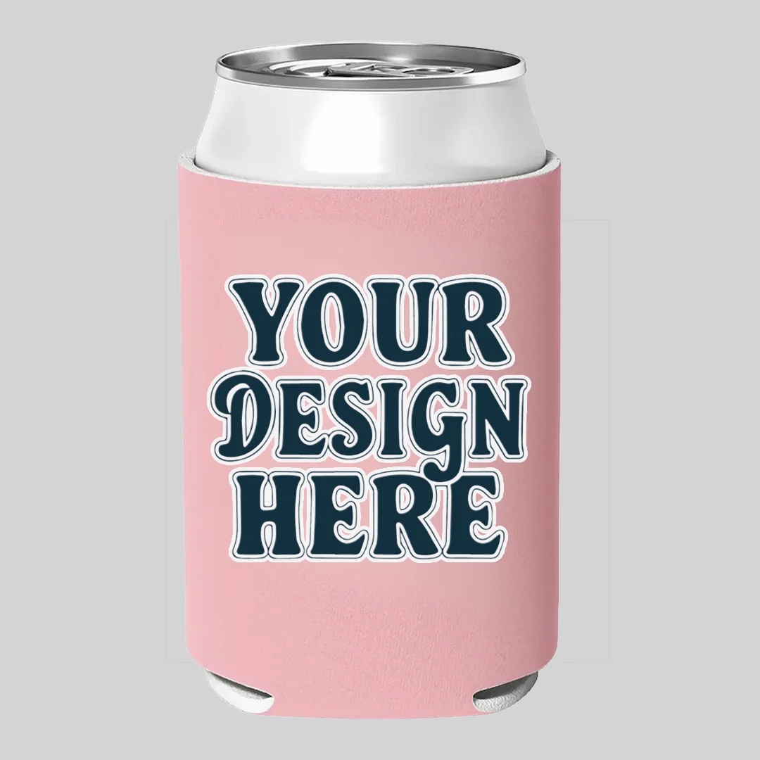 Custom Wedding Can Coolers