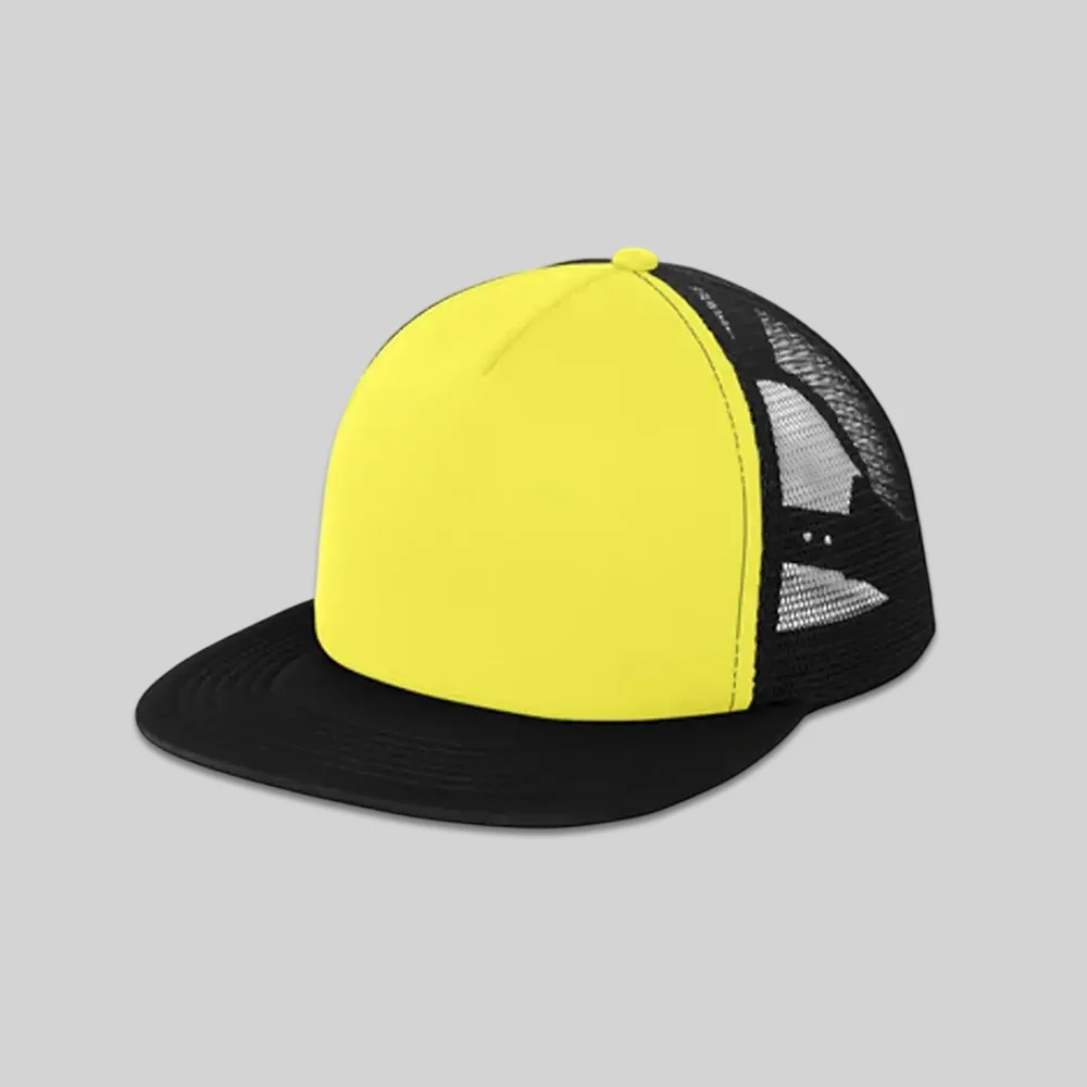 Custom District ® Flat Bill Snapback Trucker Cap