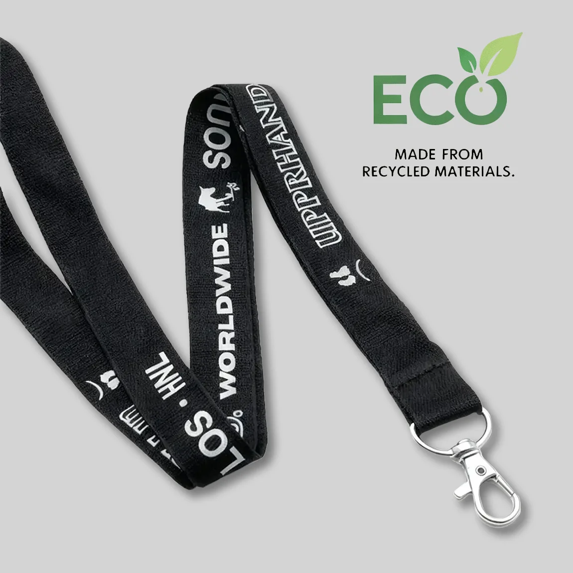 Eco-Friendly Wood Fiber Lanyards