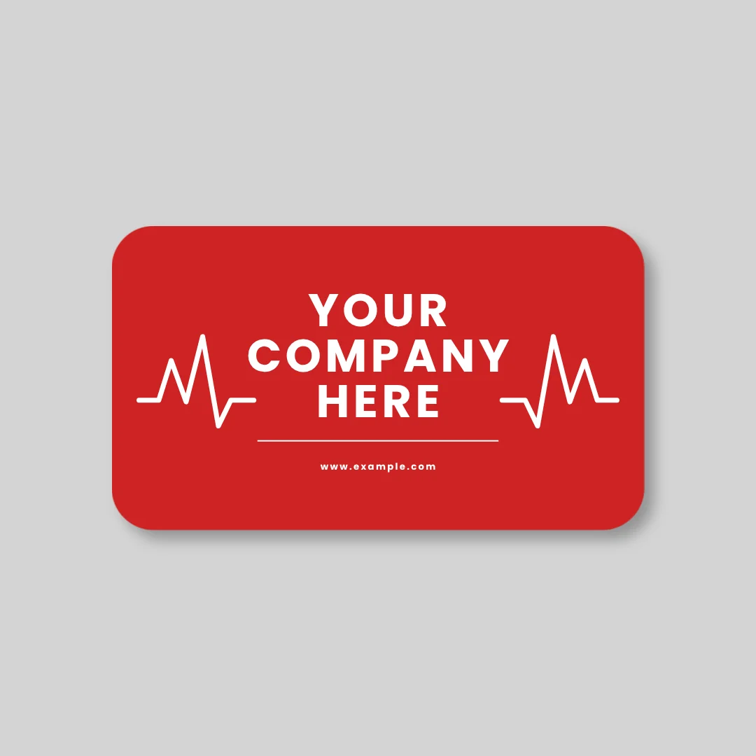 Round Corner Business Card Magnet