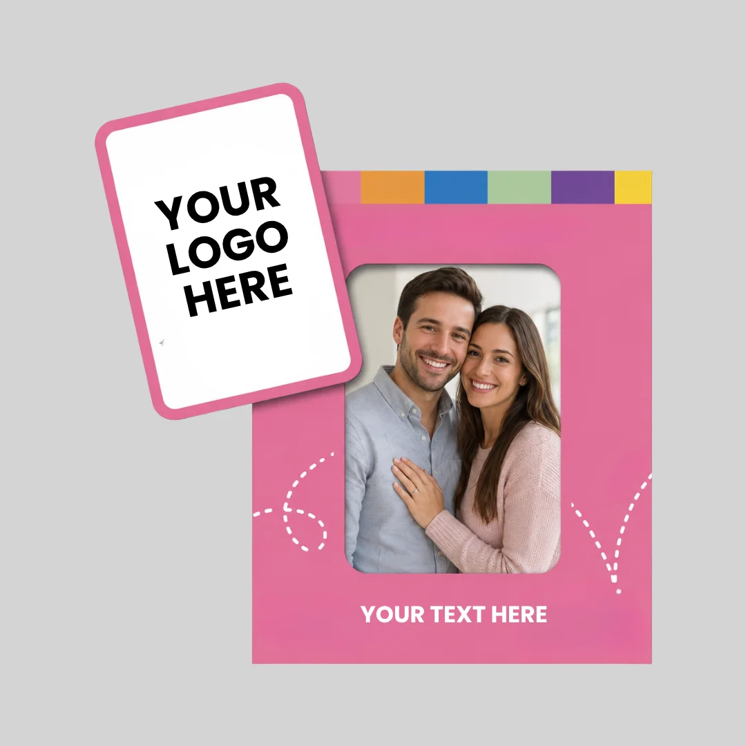 Rectangle Punch Out Picture Frame Magnet
