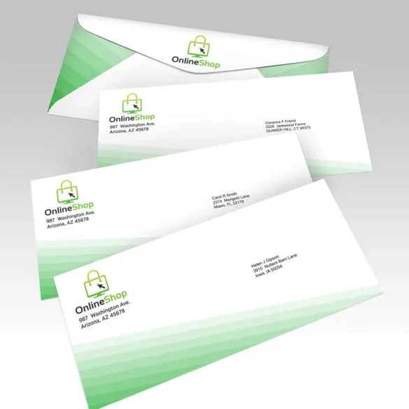 Custom Variable Addressing Envelopes