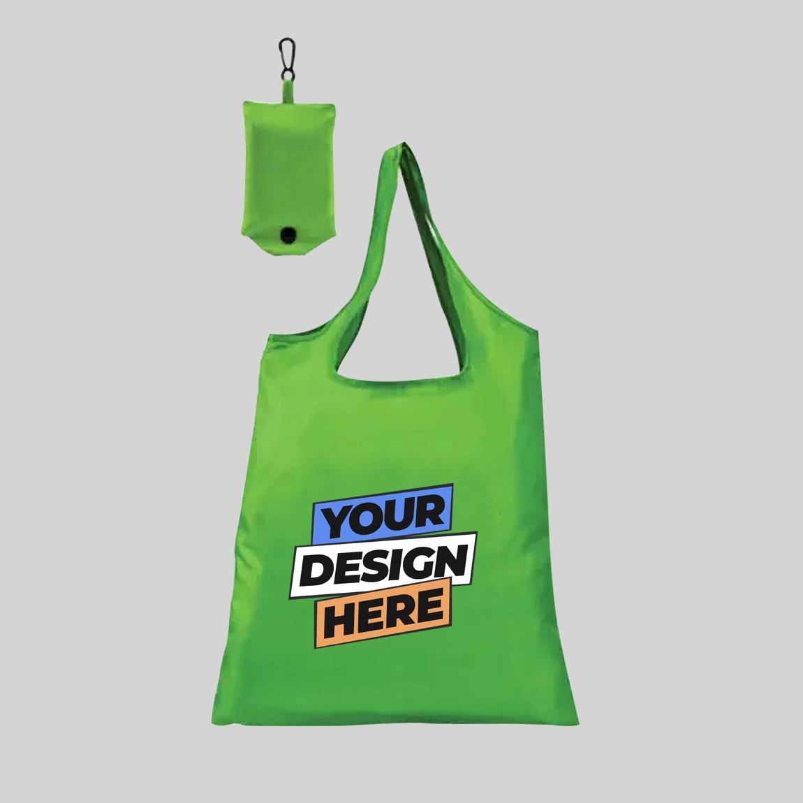 Polyester Foldaway Shopping Tote Bags