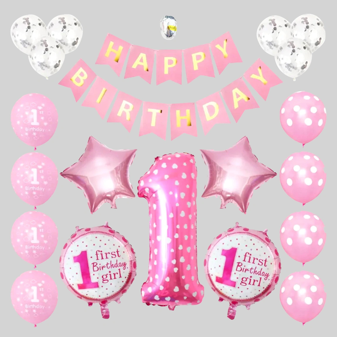 1st Birthday Kit (Girl)