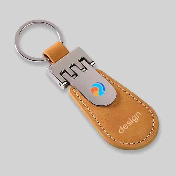 Premium Tag Leather Keychains