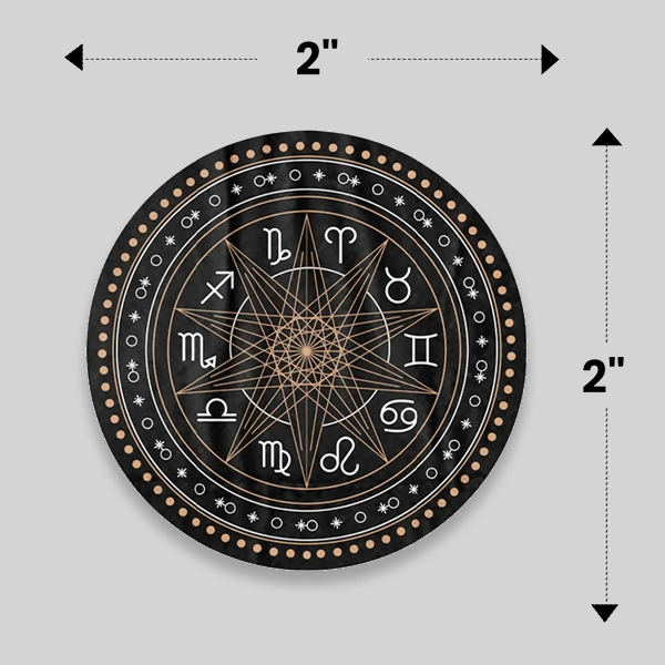 2" x 2" Temporary Tattoos
