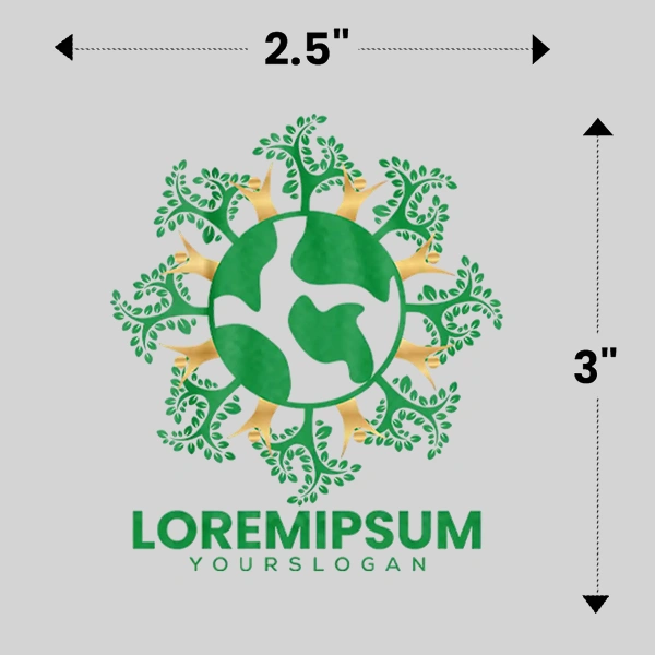 2.5" x 3" Temporary Tattoos