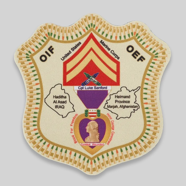 Custom Full Colored Printed Patches