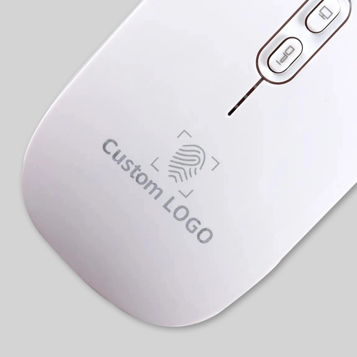 Custom Laser Curved Wireless Mouse
