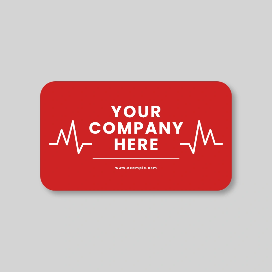 Round Corner Business Card Magnet