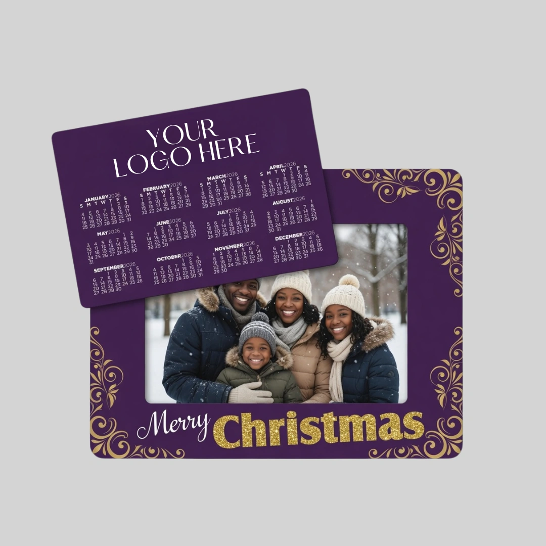 Holiday Calendar Punch Out Picture Frame